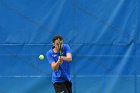 Men's Tennis vs Stonehill  Wheaton College Men's Tennis vs Stonehill College. - Photo by: KEITH NORDSTROM : Wheaton, Tennis